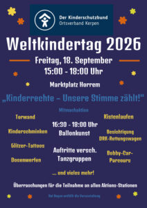 Weltkindertag 2026